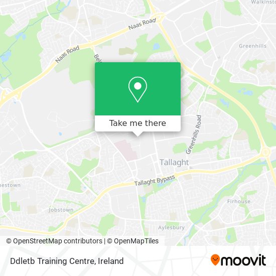 Ddletb Training Centre map