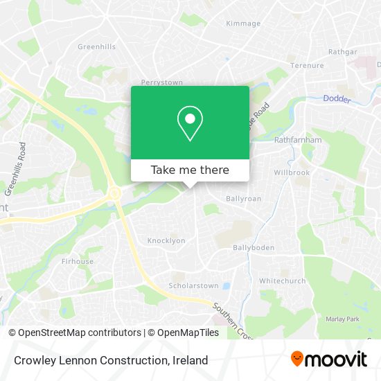 Crowley Lennon Construction map