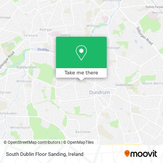 South Dublin Floor Sanding map