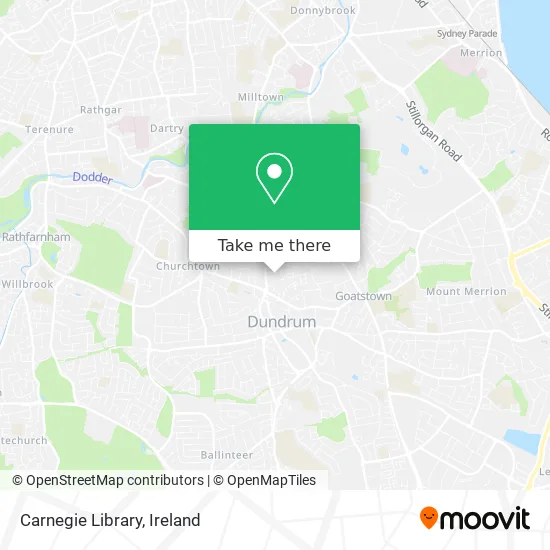 Carnegie Library map