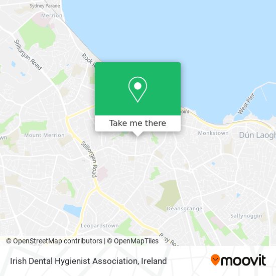 Irish Dental Hygienist Association map