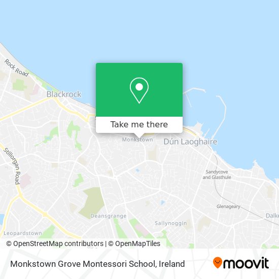 Monkstown Grove Montessori School map