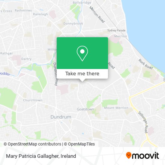 Mary Patricia Gallagher map