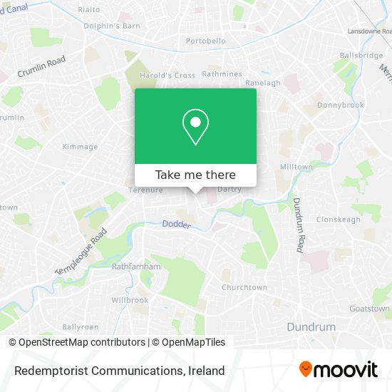 Redemptorist Communications map