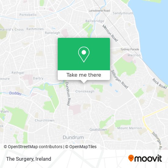 The Surgery map