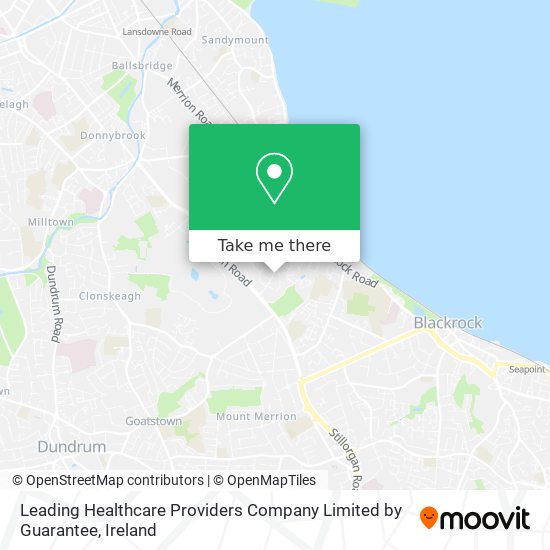 Leading Healthcare Providers Company Limited by Guarantee map