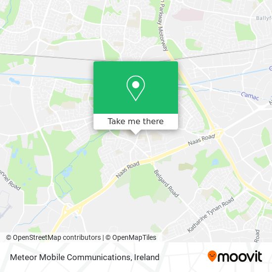 Meteor Mobile Communications map