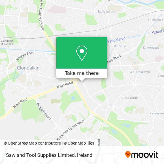 Saw and Tool Supplies Limited map
