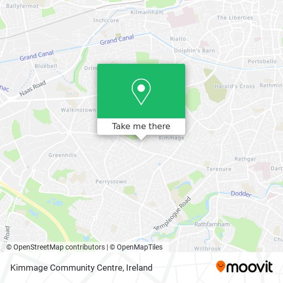 Kimmage Community Centre map