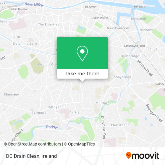 DC Drain Clean map