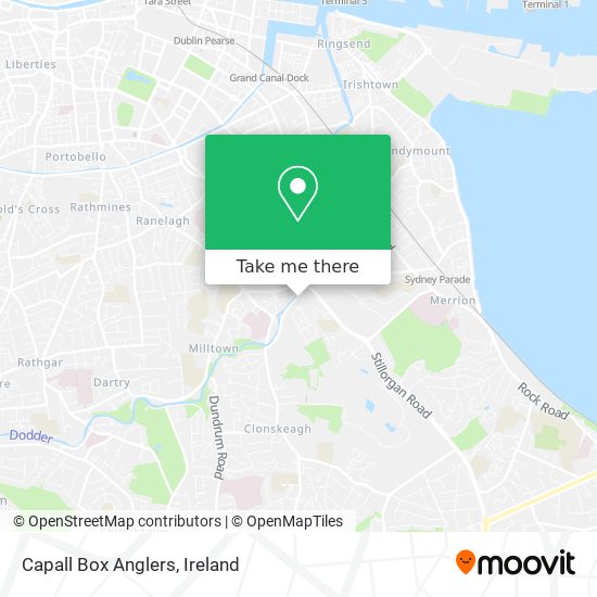 Capall Box Anglers map