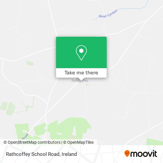 Rathcoffey School Road map