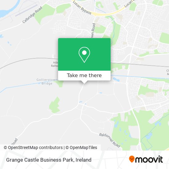 Grange Castle Business Park map