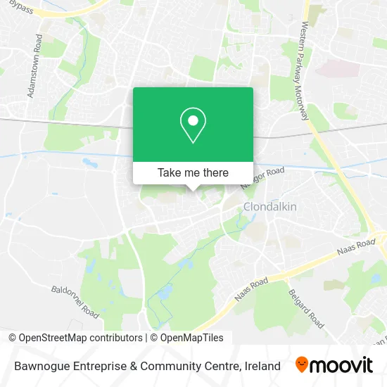 Bawnogue Entreprise & Community Centre map
