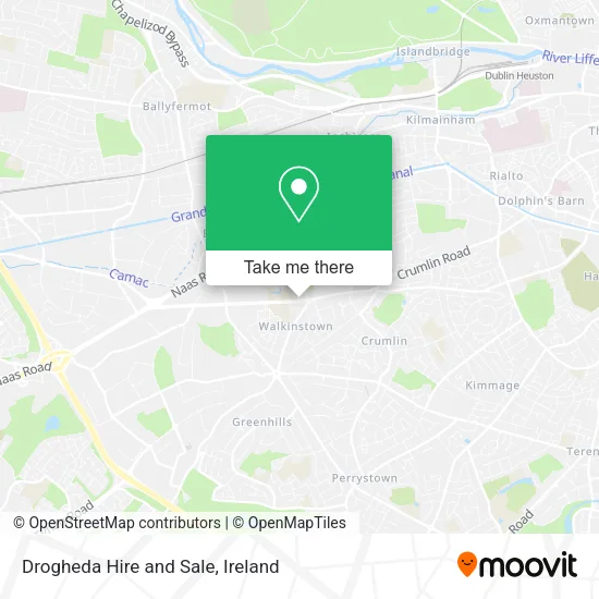 Drogheda Hire and Sale map