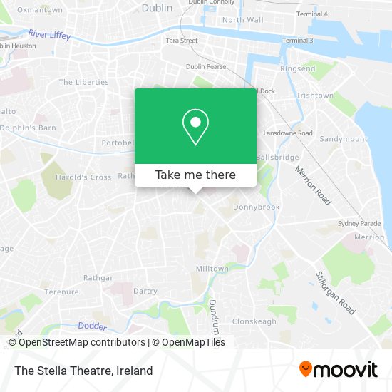 The Stella Theatre map