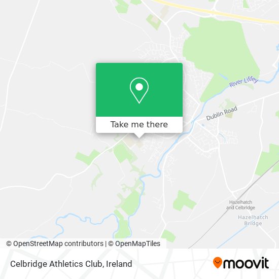 Celbridge Athletics Club map