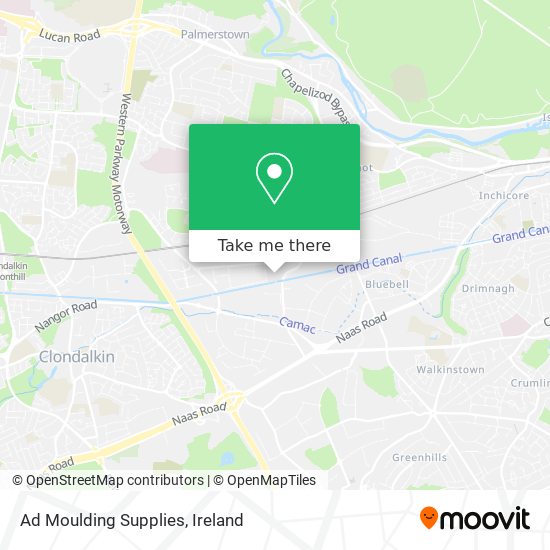 Ad Moulding Supplies map
