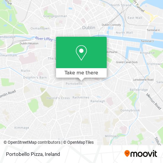 Portobello Pizza map