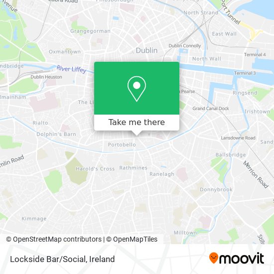 Lockside Bar/Social map
