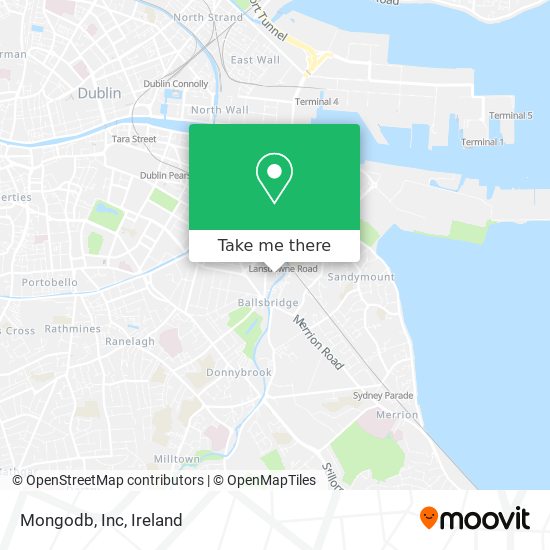 Mongodb, Inc map
