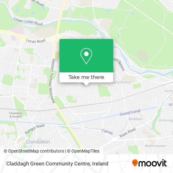 Claddagh Green Community Centre map
