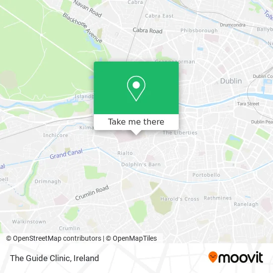 The Guide Clinic map