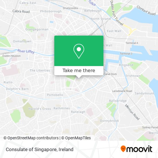 Consulate of Singapore map