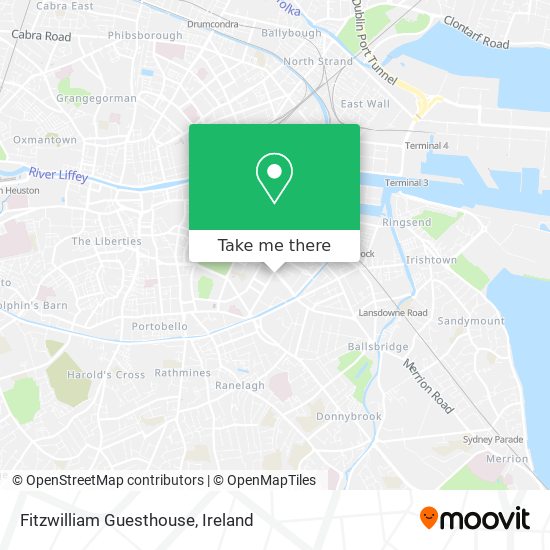 Fitzwilliam Guesthouse map