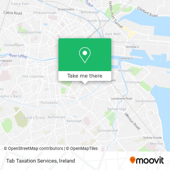 Tab Taxation Services map