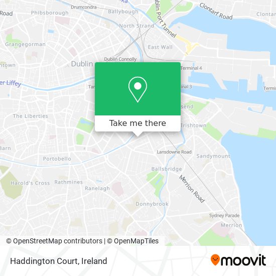 Haddington Court map