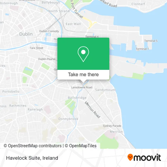 Havelock Suite map