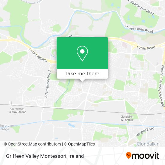 Griffeen Valley Montessori map