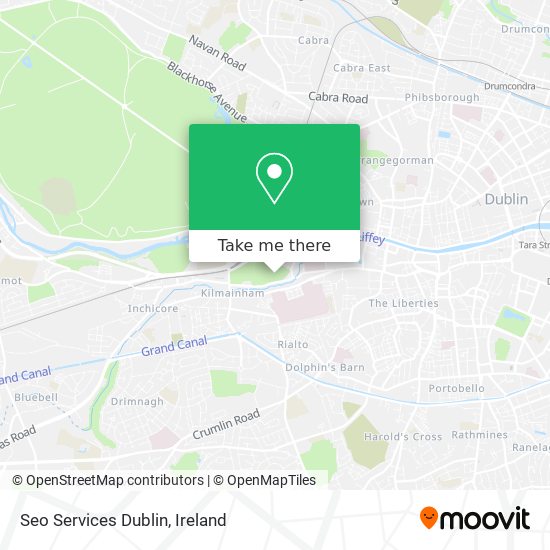 Seo Services Dublin map