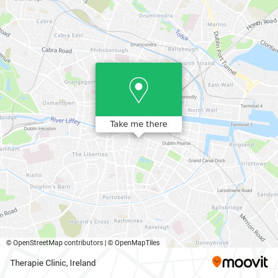 Therapie Clinic map