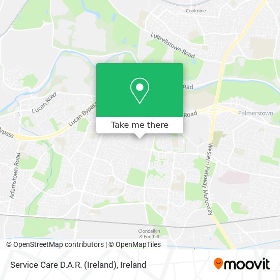 Service Care D.A.R. (Ireland) map