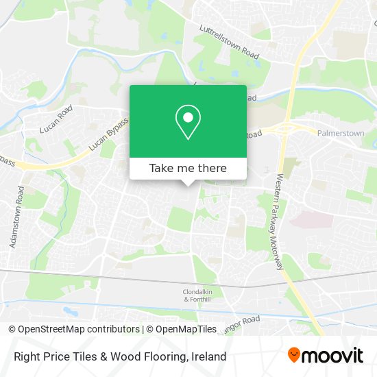 Right Price Tiles & Wood Flooring map