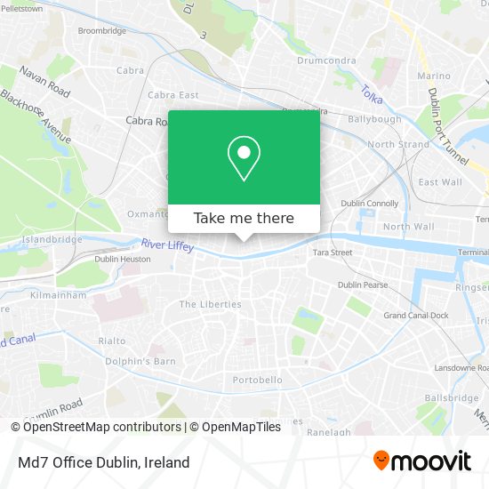 Md7 Office Dublin map