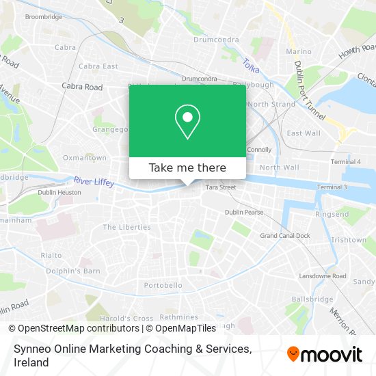 Synneo Online Marketing Coaching & Services map