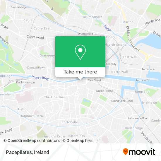 Pacepilates map