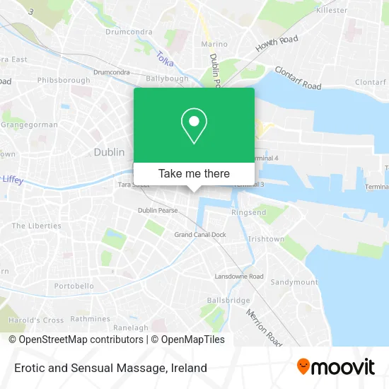 Erotic and Sensual Massage map