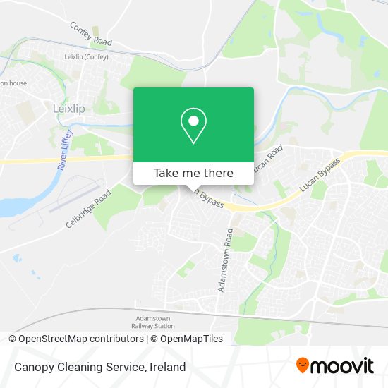 Canopy Cleaning Service map