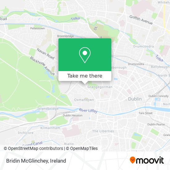 Bridin McGlinchey map