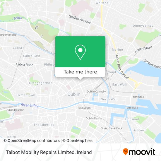 Talbot Mobility Repairs Limited map