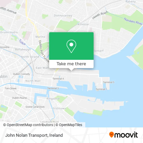 John Nolan Transport map