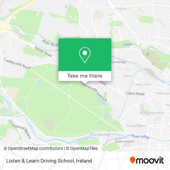 Listen & Learn Driving School map