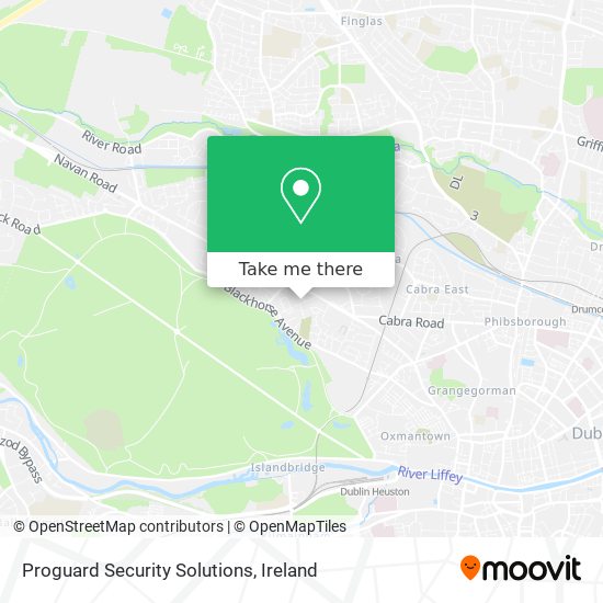 Proguard Security Solutions map