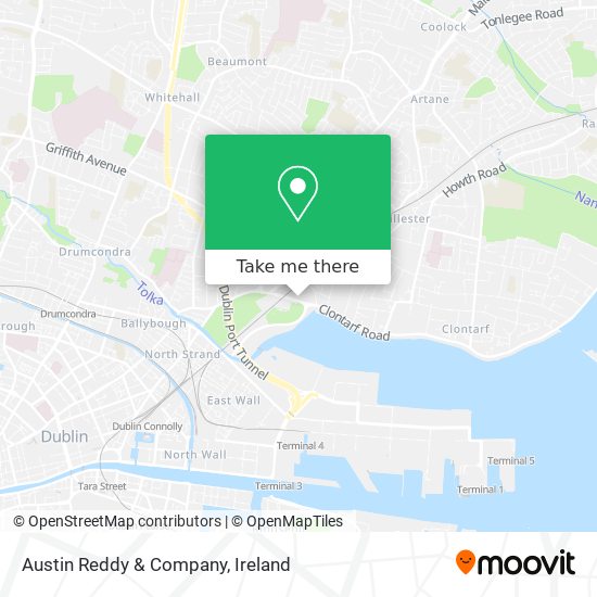 Austin Reddy & Company map