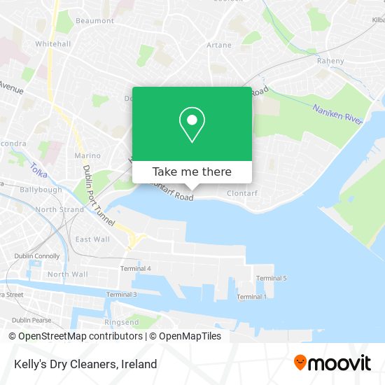 Kelly's Dry Cleaners map