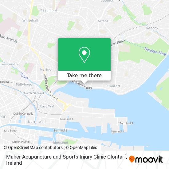 Maher Acupuncture and Sports Injury Clinic Clontarf map